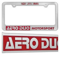 Chrome Plated Metalized Plastic License Plate Frame (Domestic Production)